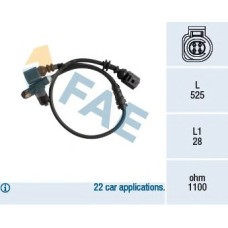 Sensor, revoluciones de la rueda - FAE-78176 Sensor, revoluciones de la rueda - FAE-78176