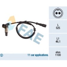 Sensor, revoluciones de la rueda - FAE-78191 Sensor, revoluciones de la rueda - FAE-78191