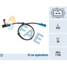 Sensor, revoluciones de la rueda - FAE-78195