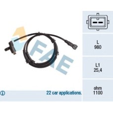 Sensor, revoluciones de la rueda - FAE-78201