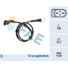 Sensor, revoluciones de la rueda - FAE-78202