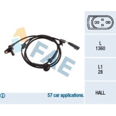 Sensor, revoluciones de la rueda - FAE-78216