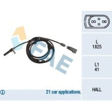 Sensor, revoluciones de la rueda - FAE-78259