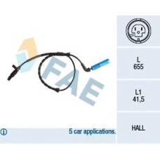 Sensor, revoluciones de la rueda - FAE-78261