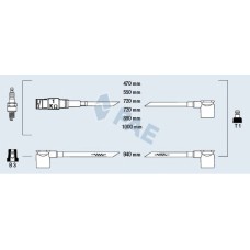 Juego de cables de encendido - FAE-85050 Juego de cables de encendido - FAE-85050
