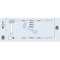 Juego de cables de encendido - FAE-85320