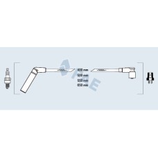 Juego de cables de encendido - FAE-85379 Juego de cables de encendido - FAE-85379