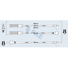 Juego de cables de encendido - FAE-85380