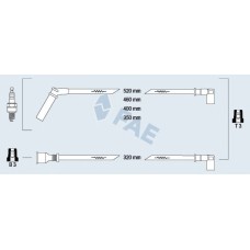 Juego de cables de encendido - FAE-85997