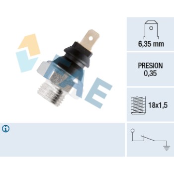 Manocontacto presión de aceite
