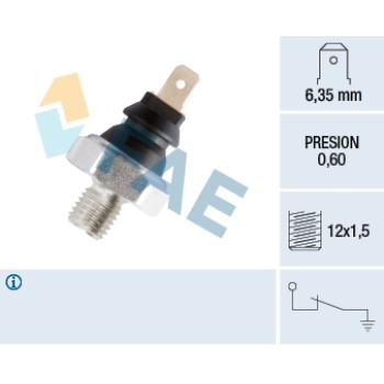Manocontacto presión de aceite