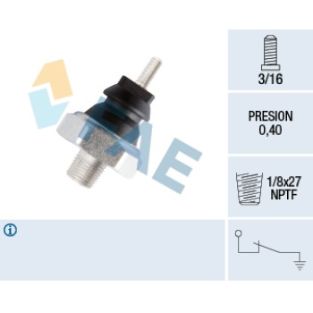 Manocontacto presión de aceite
