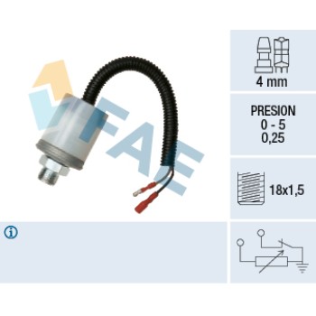 Transmisor presión aceite y aire