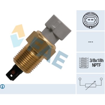 Sensor temp. aire admisión