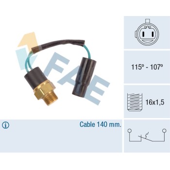 Termocontacto ventilador