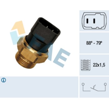 Termocontacto ventilador