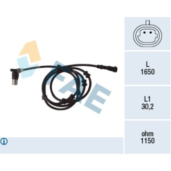 Sensor Velocidad Rueda - ABS