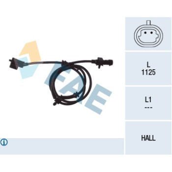 Sensor Velocidad Rueda - ABS