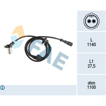 Sensor Velocidad Rueda - ABS