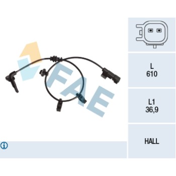 Sensor Velocidad Rueda - ABS