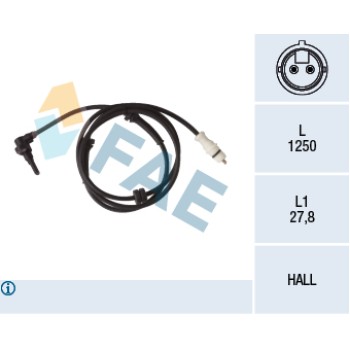 Sensor Velocidad Rueda - ABS