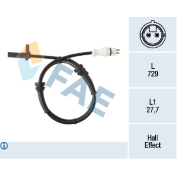 Sensor Velocidad Rueda - ABS