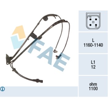 Sensor Velocidad Rueda - ABS