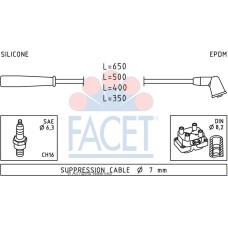 Juego de cables de encendido -FACET-49851