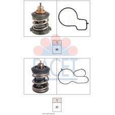 Termostato, refrigerante - FACET-7.7982KK