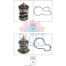 Termostato, refrigerante - FACET-7.7986KK Termostato, refrigerante - FACET-7.7986KK