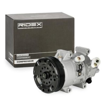 Compresor, aire acondicionado - RIDEX 447K0019