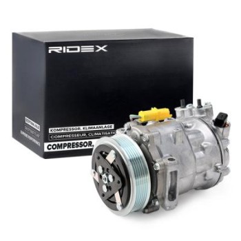 Compresor, aire acondicionado - RIDEX 447K0228