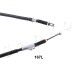 Cable de accionamiento, freno de estacionamiento - JAPKO-131167L