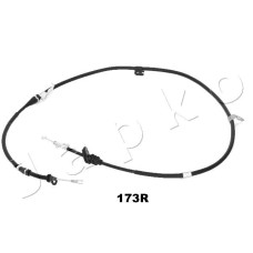 Cable de accionamiento, freno de estacionamiento - JAPKO-131173R