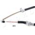 Cable de accionamiento, freno de estacionamiento - JAPKO-131213