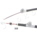 Cable de accionamiento, freno de estacionamiento - JAPKO-131222