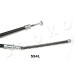 Cable de accionamiento, freno de estacionamiento - JAPKO-131554L