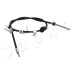 Cable de accionamiento, freno de estacionamiento - JAPKO-131555R