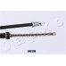Cable de accionamiento, freno de estacionamiento - JAPKO-131565R