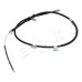 Cable de accionamiento, freno de estacionamiento - JAPKO-131566L