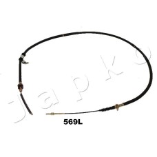 Cable de accionamiento, freno de estacionamiento - JAPKO-131569L