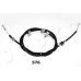 Cable de accionamiento, freno de estacionamiento - JAPKO-131576R