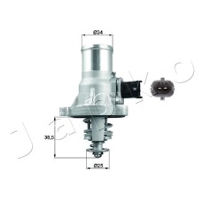 Termostato, refrigerante - JAPKO-38W11 Termostato, refrigerante - JAPKO-38W11