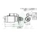 Motor de arranque - JAPKO-3C952