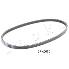 Correa trapecial poli V - JAPKO-3PK670