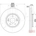 Disco de freno - JAPKO-600712C
