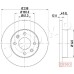 Disco de freno - JAPKO-600714C
