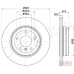 Disco de freno - JAPKO-610125C