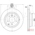 Disco de freno - JAPKO-610918C