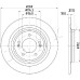 Disco de freno - JAPKO-61H25C Disco de freno - JAPKO-61H25C